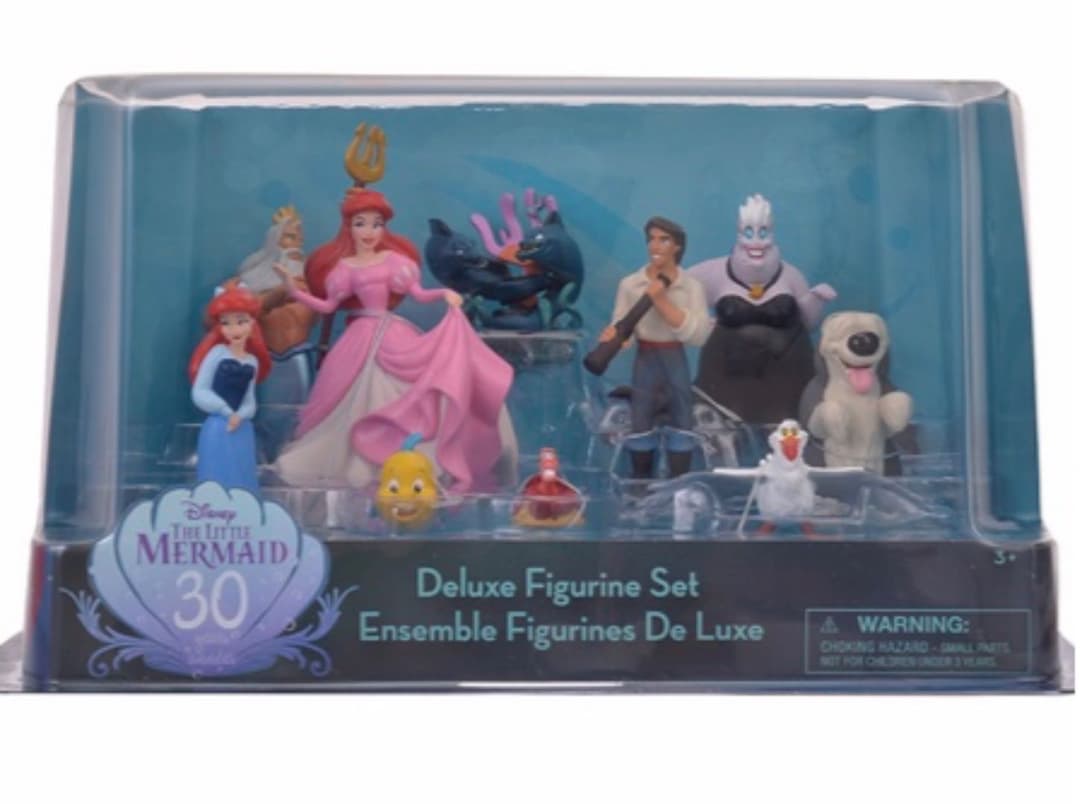 新品☆Disney ディズニー リトルマーメイド アリエル フィギュアセット