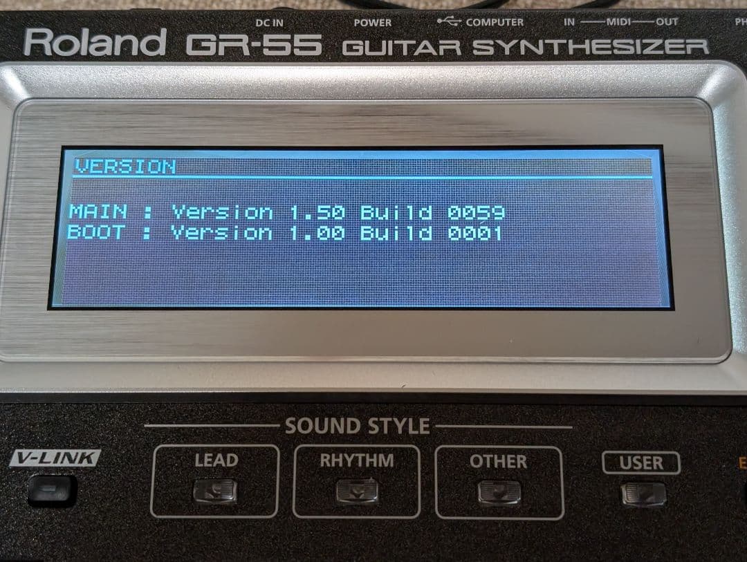 ROLAND GR-55 ギターシンセサイザー (ACアダプター付き)