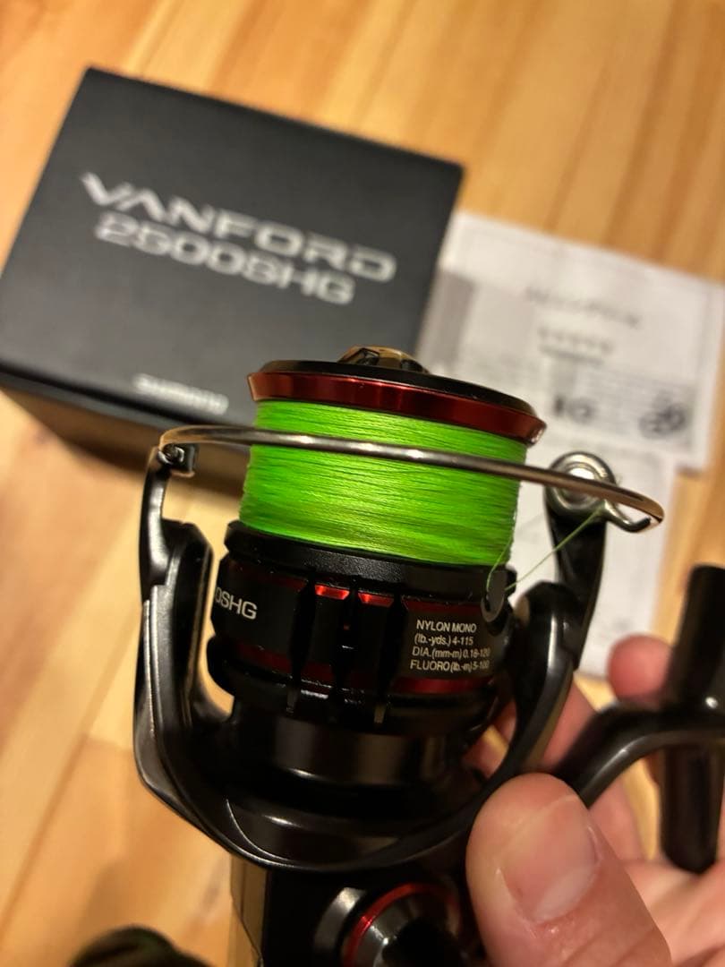 20ヴァンフォード2500shg SHIMANO 20 VANFORD