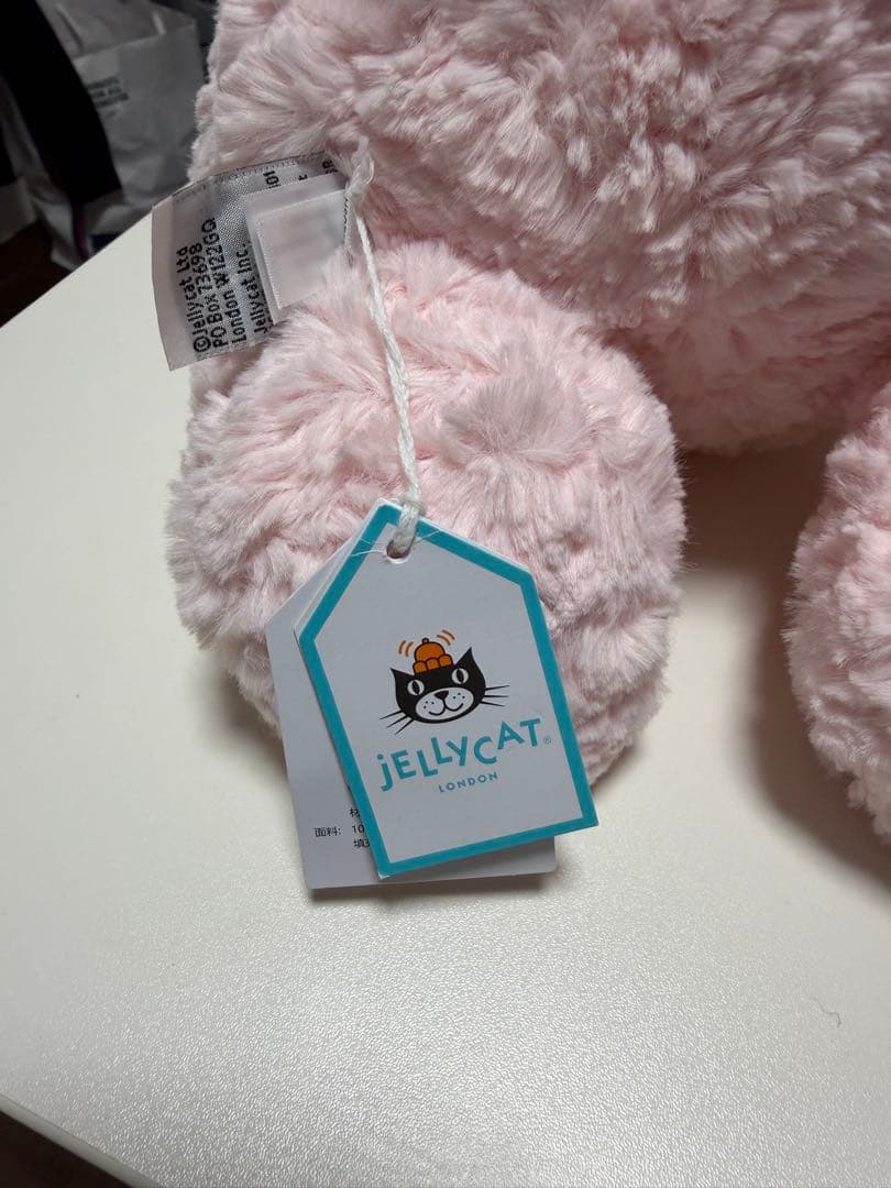 【コンのお家専用】ピンクのクマのぬいぐるみ