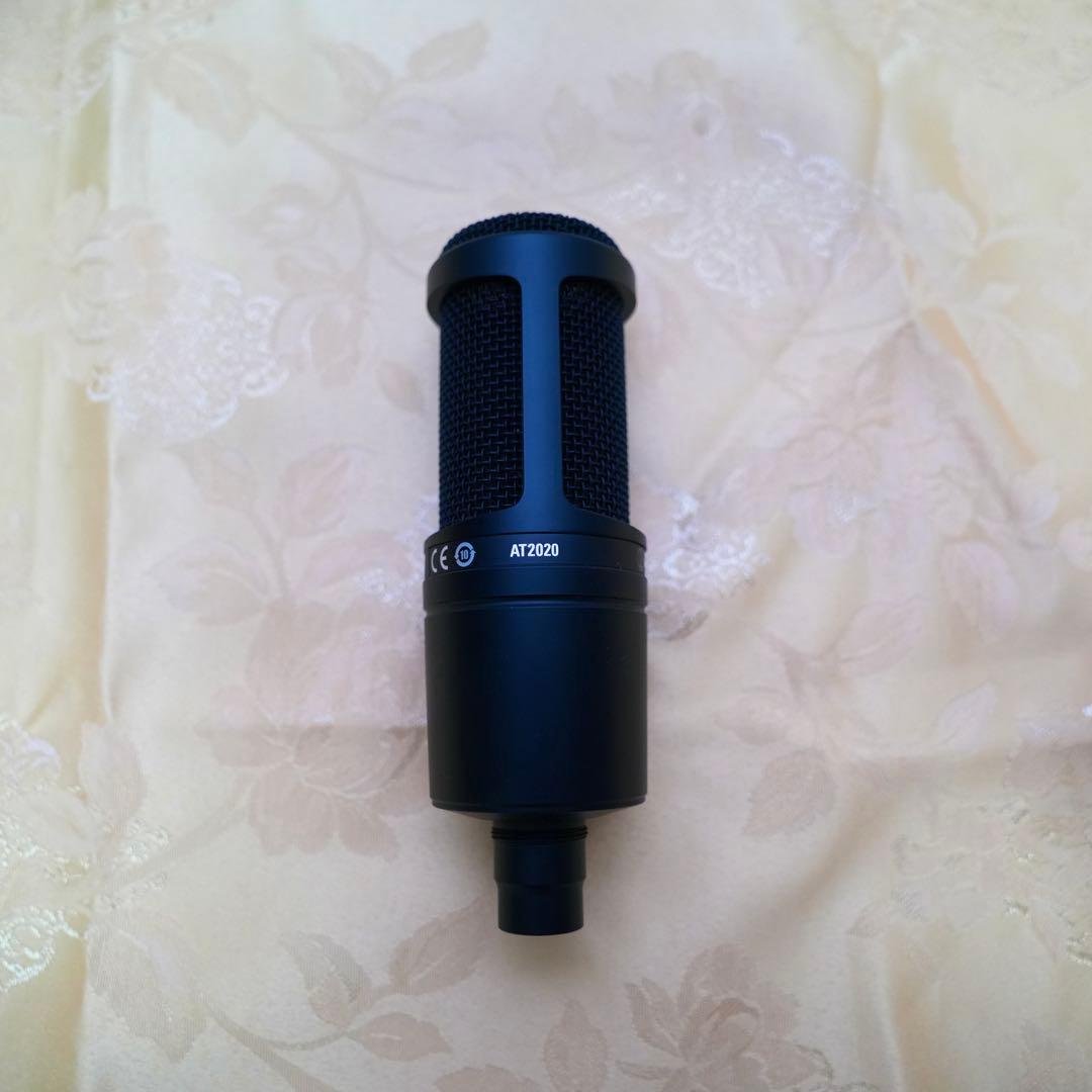 ほぼ未使用 audio-technica AT2020 コンデンサーマイク 配信