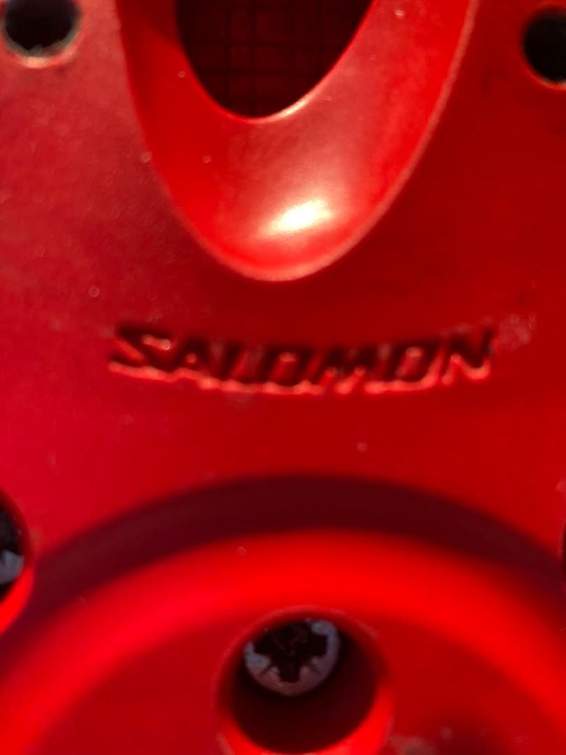 ショート(ファン)スキー　スノーボード　ブーツ用SALOMON×RIDE 赤