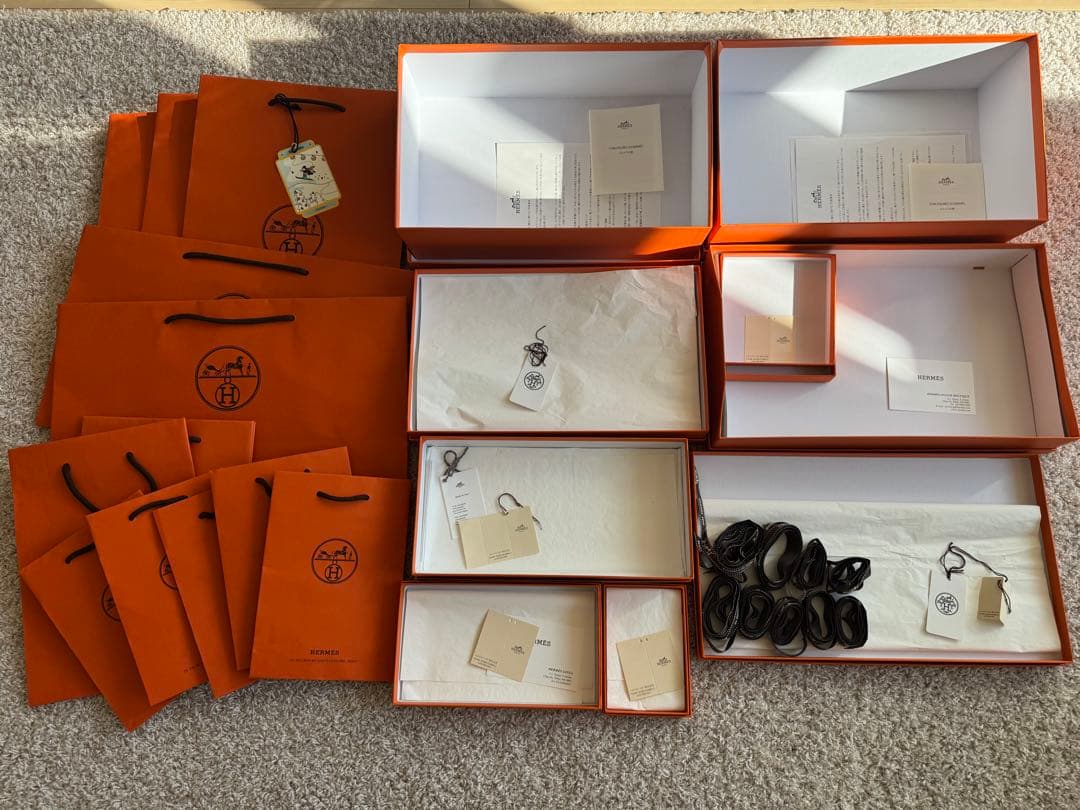 HERMES空箱、紙袋