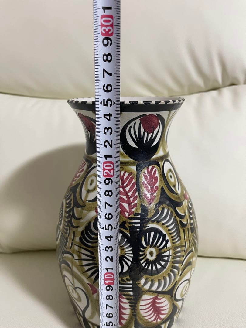 （希少レア）メキシコ・プエブラ　陶器花瓶