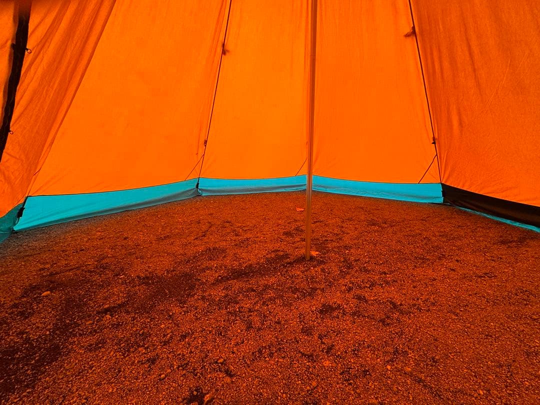 テンティピ　ジルコン 9cpとキャノピー7/9cpのセット（ポールプレート付き）