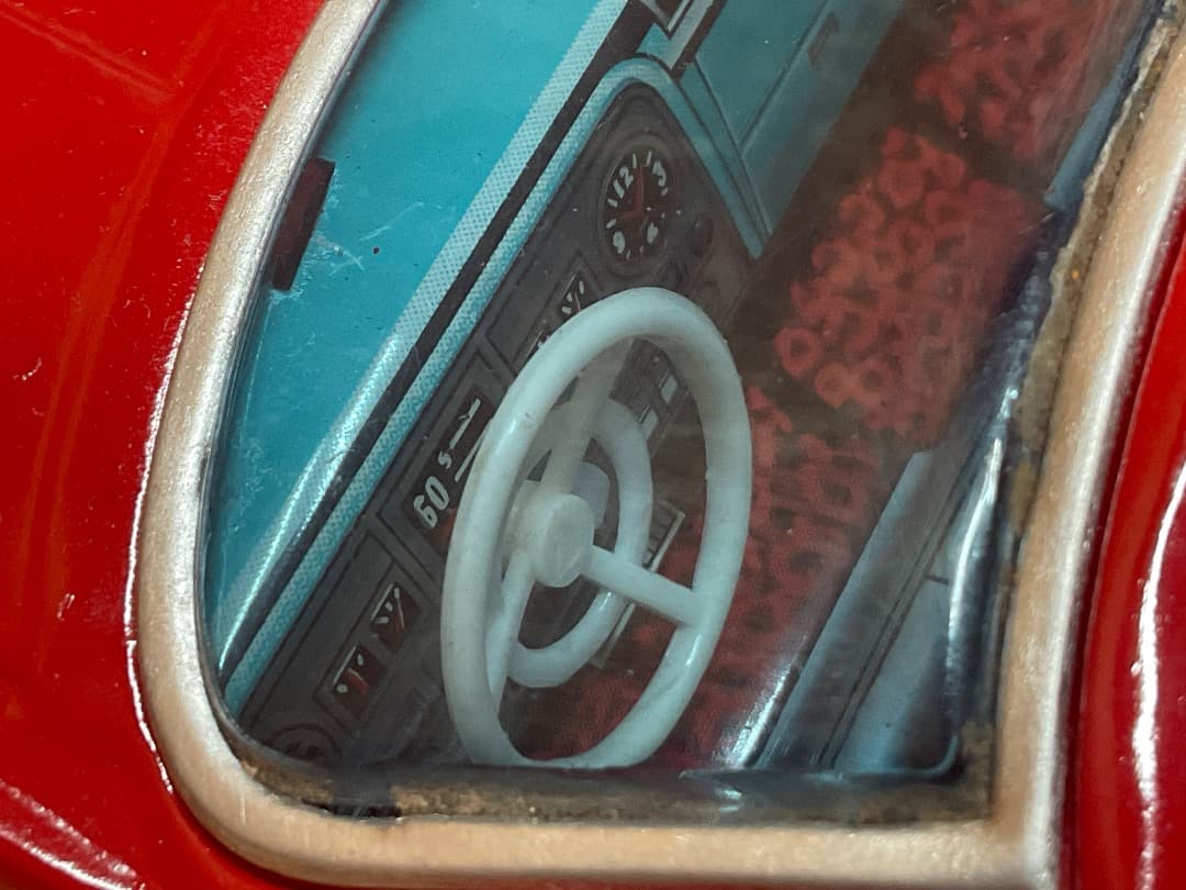 ATC アサヒ玩具 日本製 当時物 TORONADO ブリキ 特大 40cm