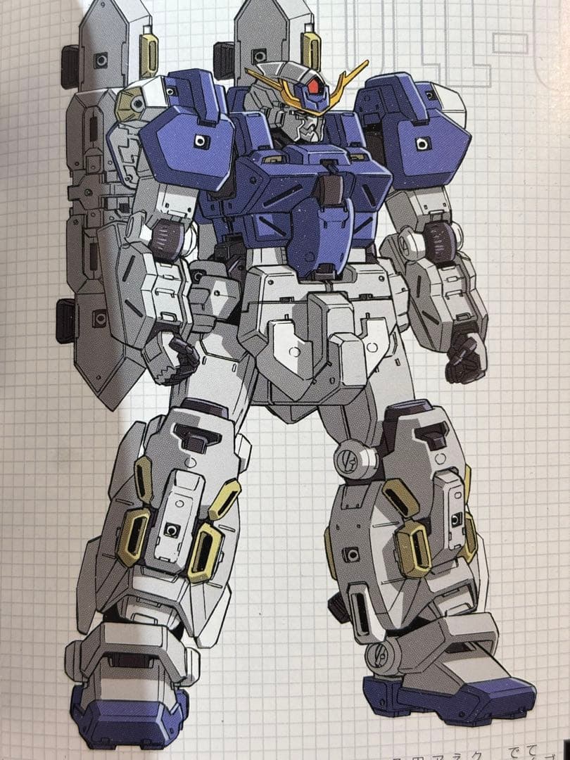 HG 機動戦士ガンダムサンダーボルト　ブルG塗装完成品