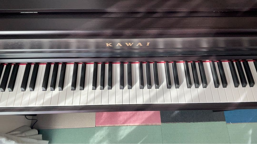 KAWAI 電子ピアノ ダークブラウン 3ペダル
