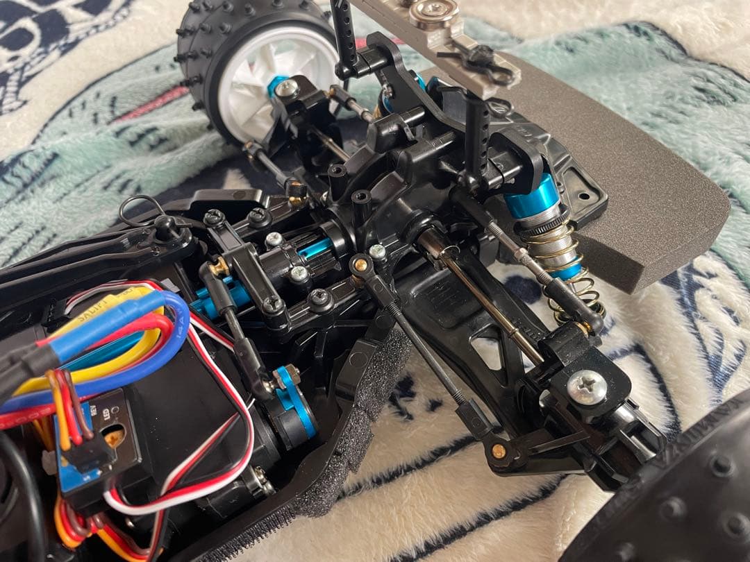 タミヤ TT-02B ツーリングボディ・ブラシレスモーター・ ピニオン19T