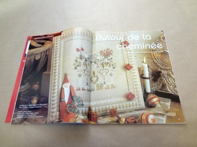 フランス クロスステッチ雑誌 De fil en aiguille 11冊セット