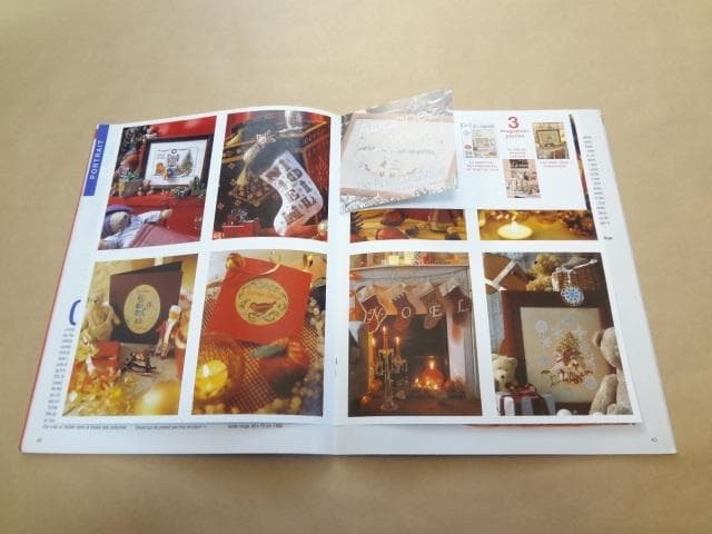 フランス クロスステッチ雑誌 De fil en aiguille 11冊セット