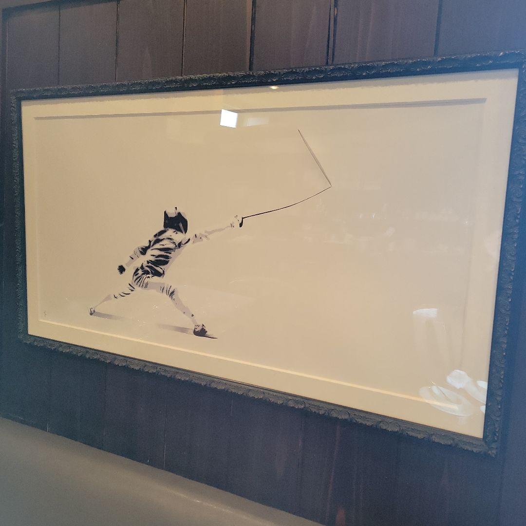 絵画 kunstrasen/fighting a blank paper