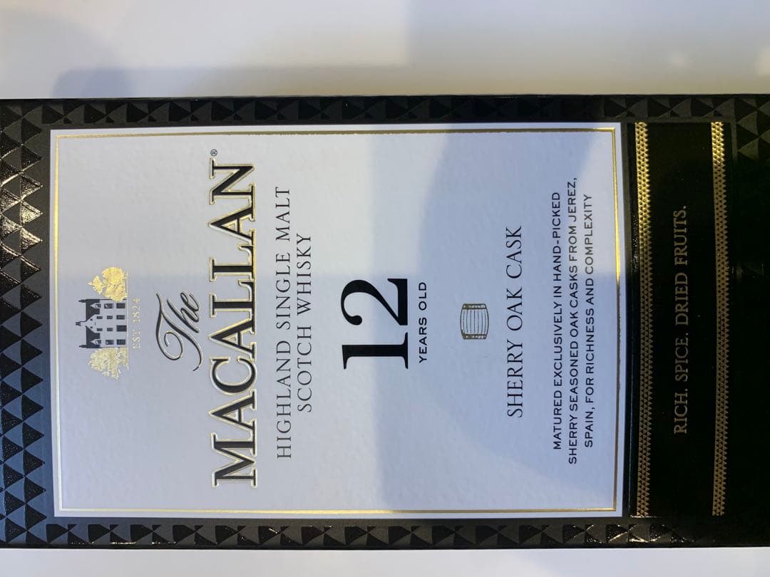 MACALLANT マッカラン 12年 ウイスキー シェリー オーク カスク