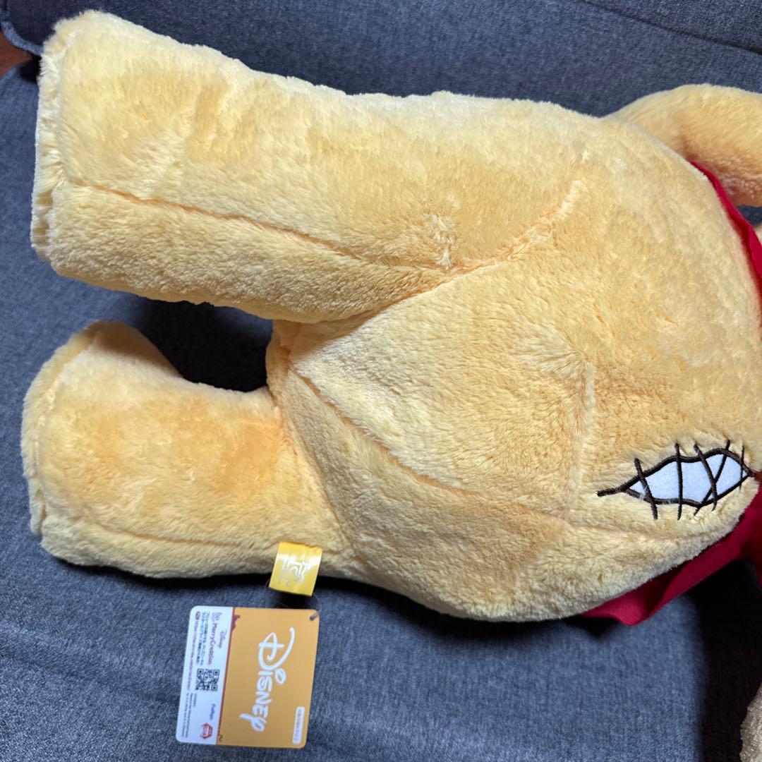 くまのプーさん♡おしりもちもちクッション&ふりむきおしり超超BIGぬいぐるみ