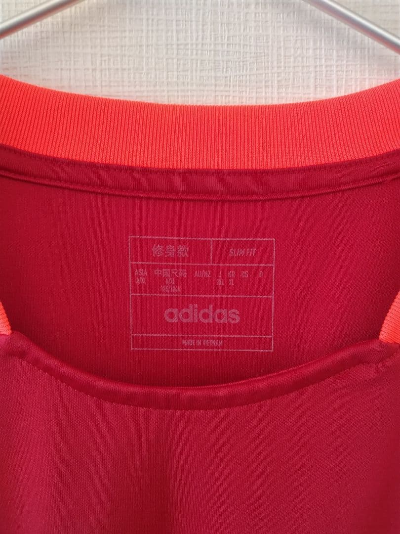 サッカー日本代表 トレーニングシャツ Tiro24 レッド