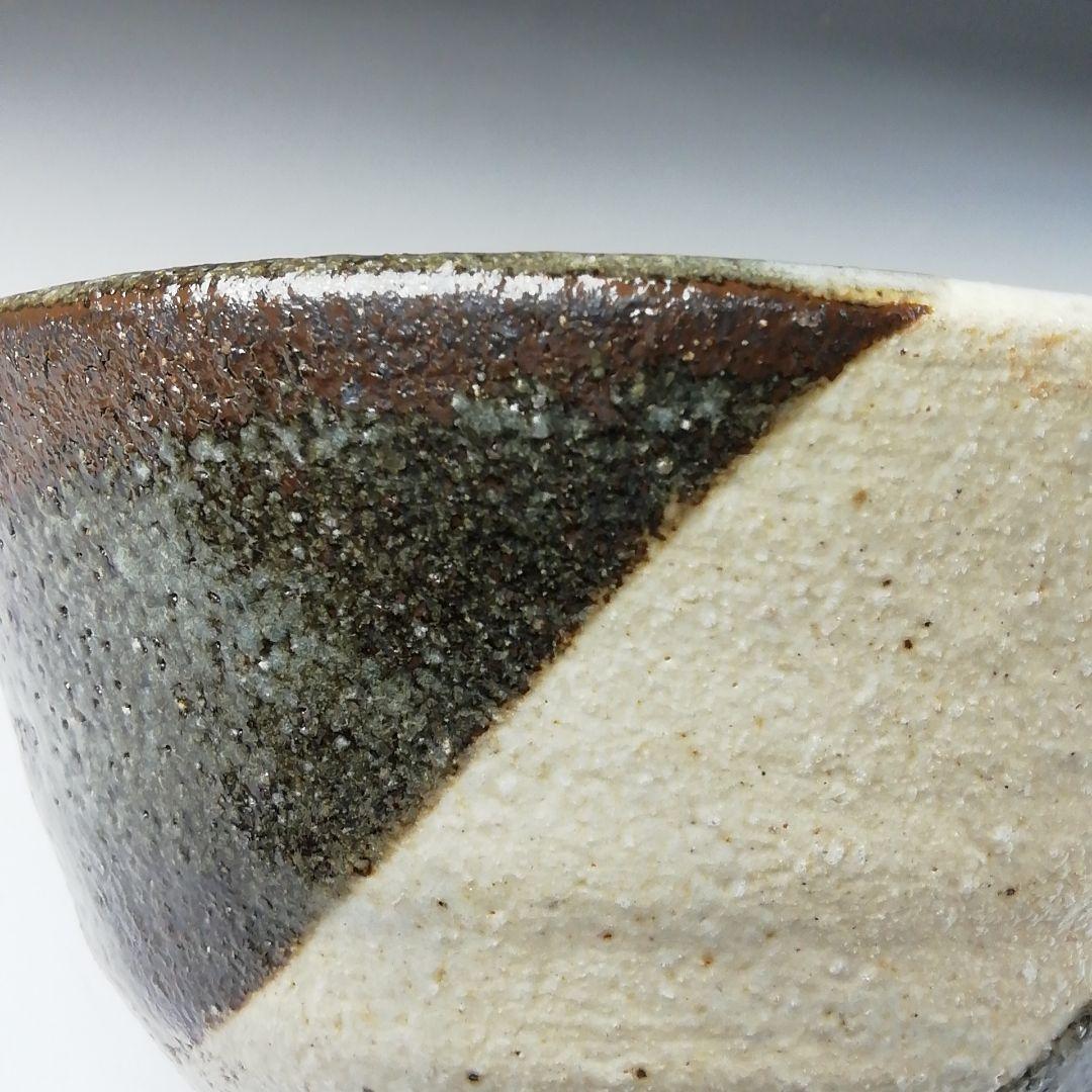 Ｔ１１　茶碗　『斑唐津手　茶碗』『奥村考山造』　共箱　抹茶碗　茶道具