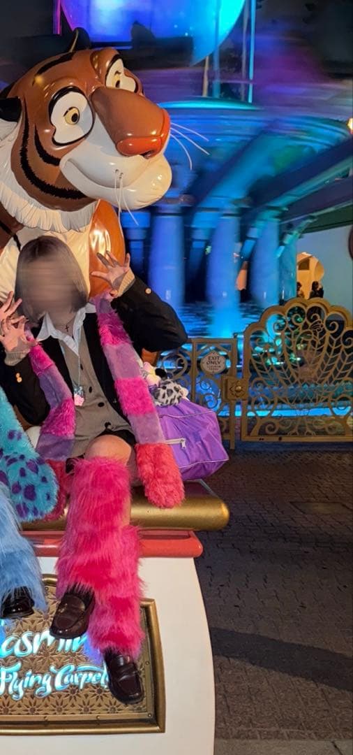 チェシャ猫マフラーファンキャップ