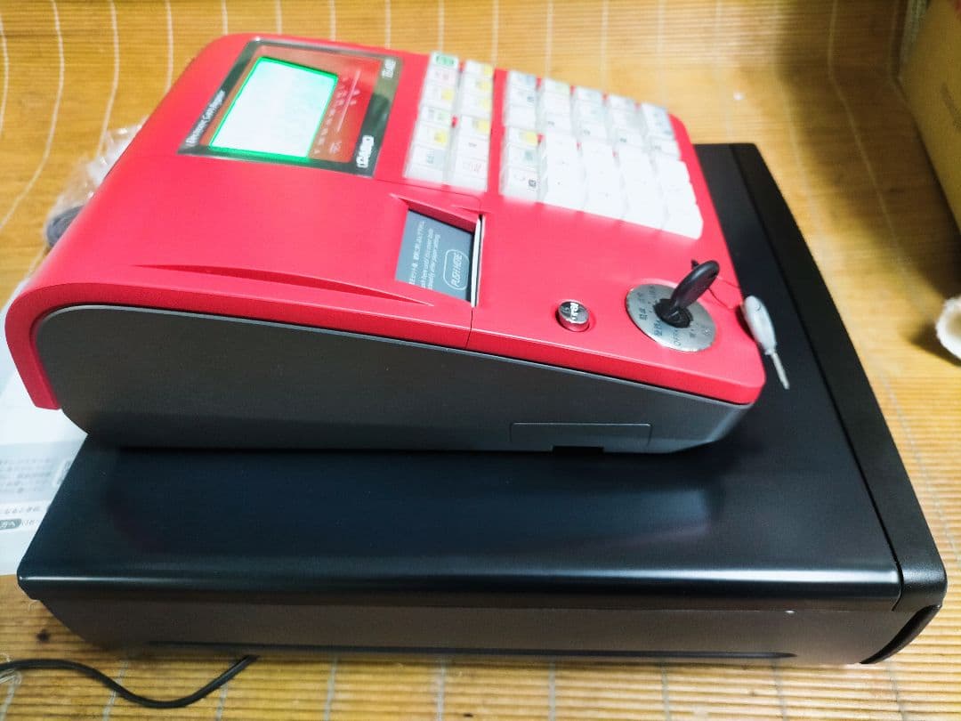 カシオレジスター　TE-400　フル設定無料　PC連携売上管理　901779