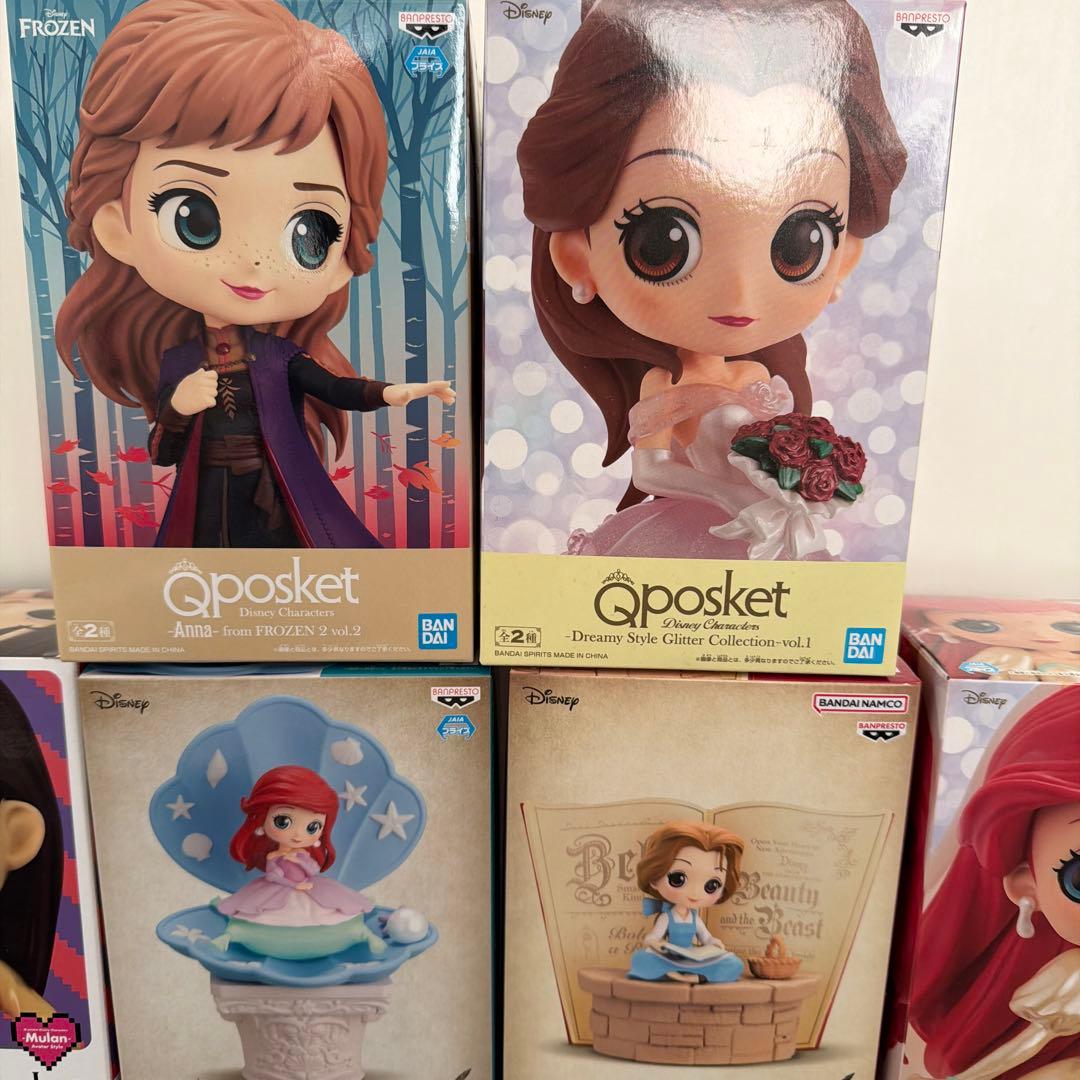 ディズニー Qposket フィギュア 14コ