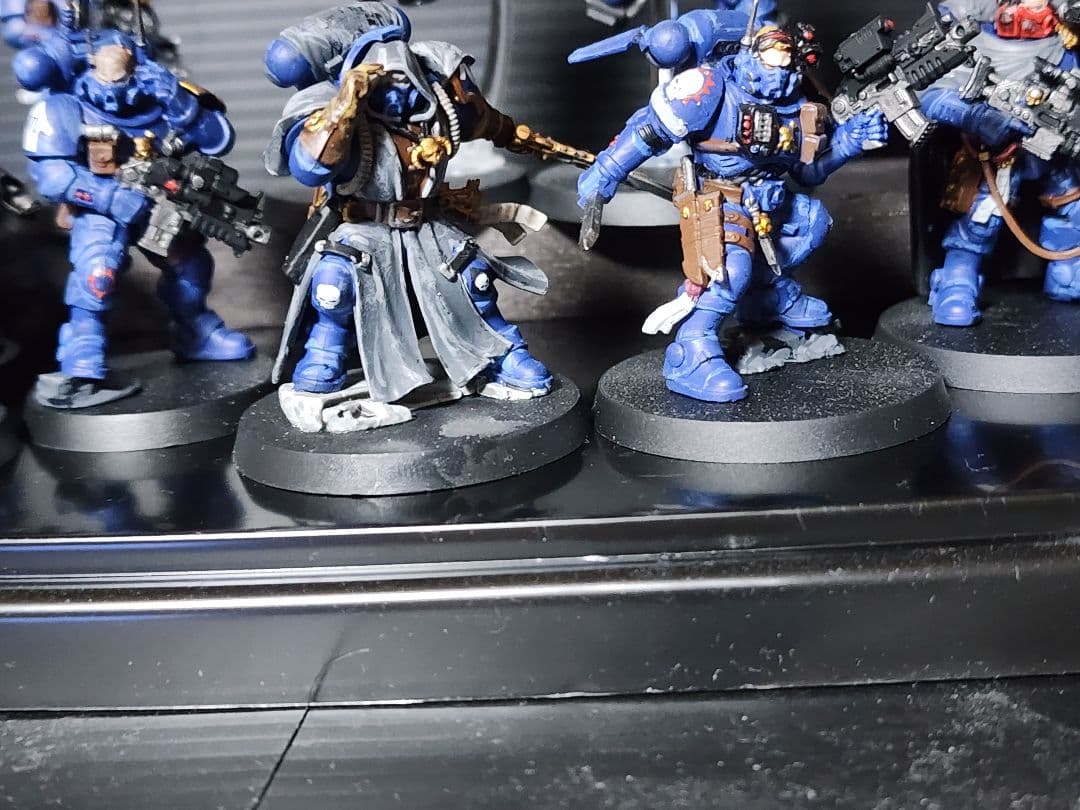 週刊ウォーハンマースペースマリーン全種塗装済み。バラ売り不可。