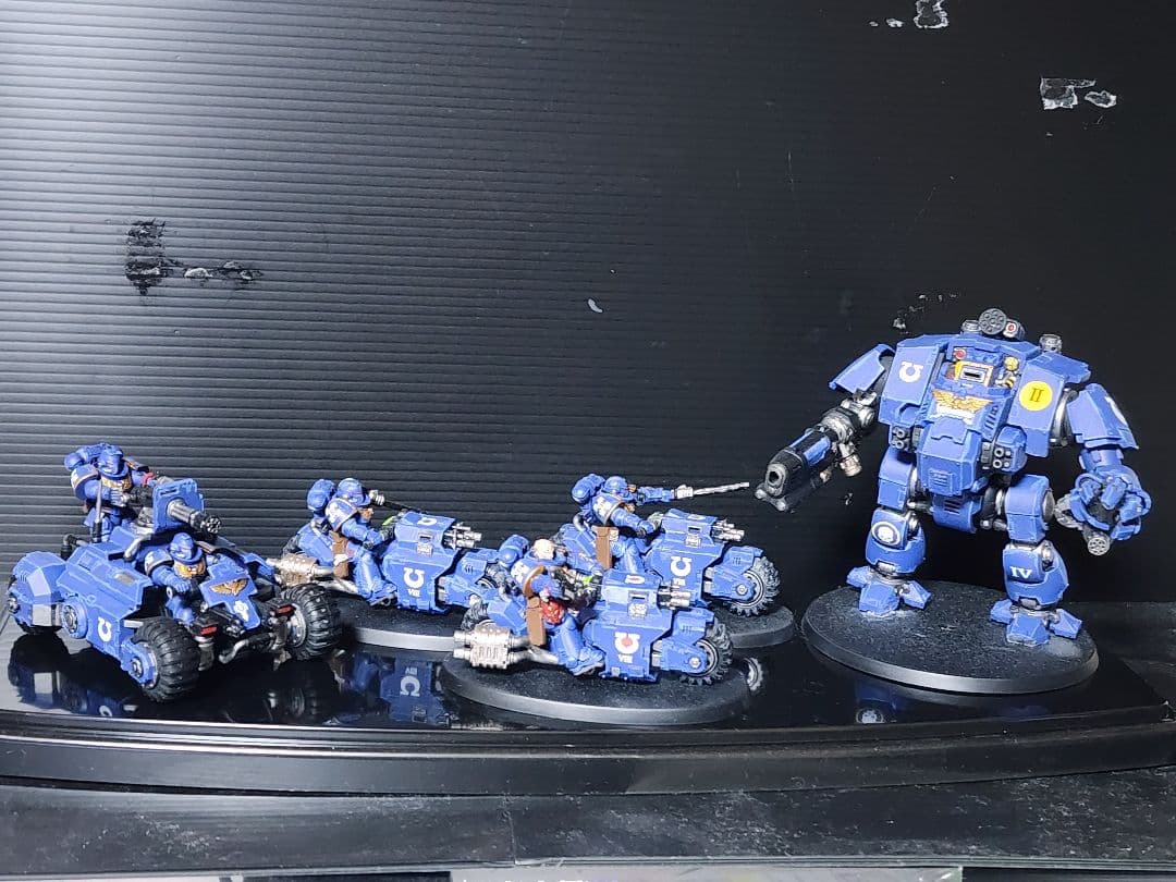 週刊ウォーハンマースペースマリーン全種塗装済み。バラ売り不可。