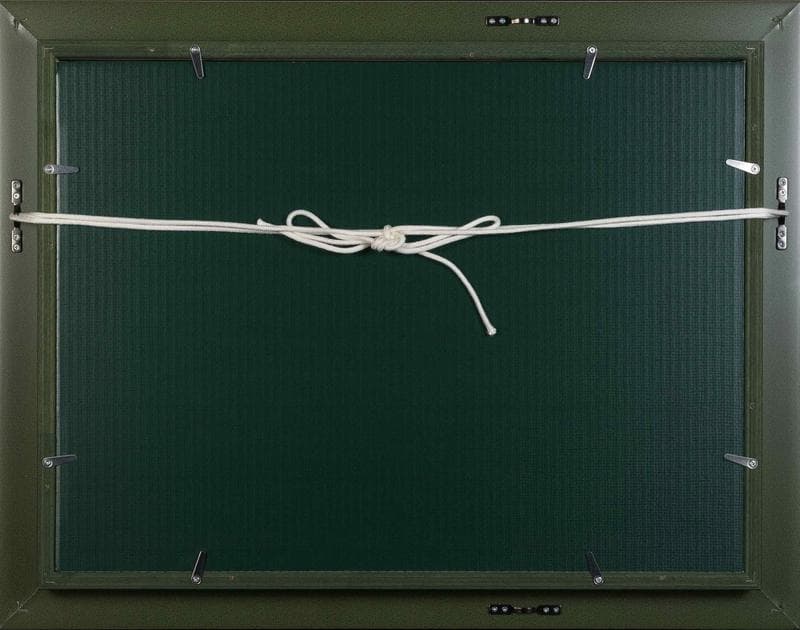 天野喜孝　油彩　肉筆『飛天風神』表サイン　裏サイン　P8号　額装　b767