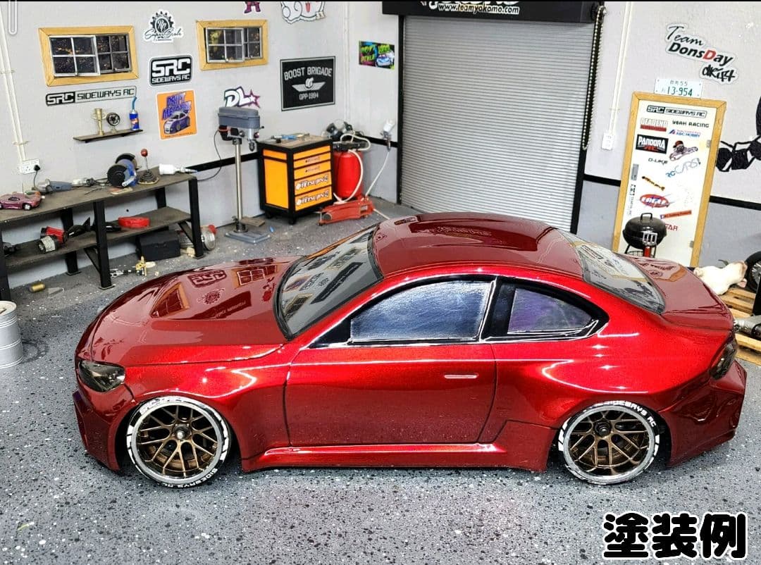 新品 無塗装  M2 G87 APLASTICS ラジドリ ボディ