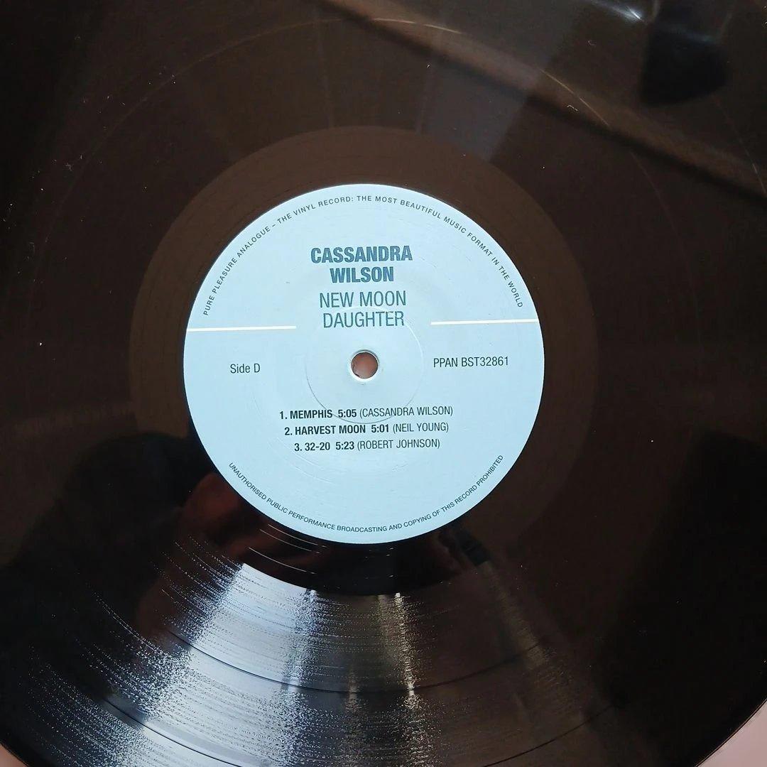 極美品180g2LP カサンドラ•ウィルソン\"ニュー•ムーン•ドーター\" 限定盤