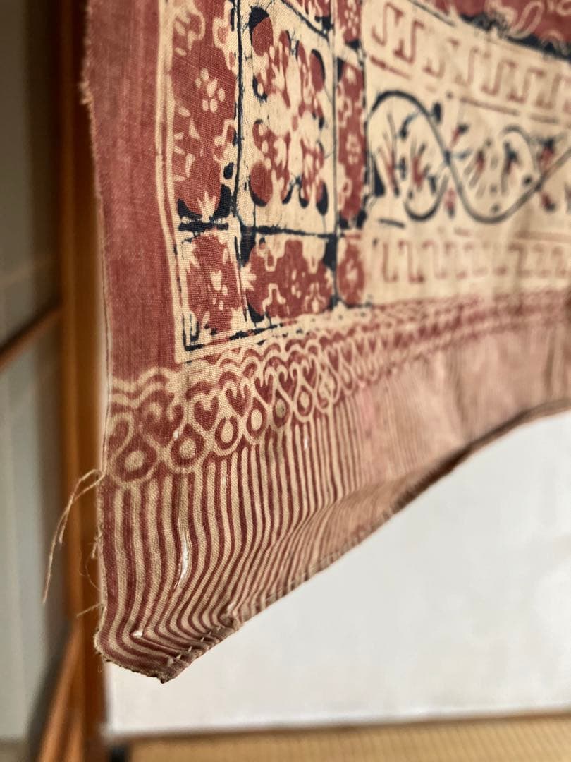 【プール　ヴィンテージ　古更紗】