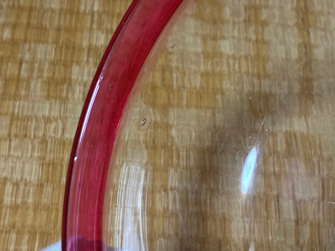 昭和レトロ 気泡 ギヤマン ガラス鉢 ガラス皿