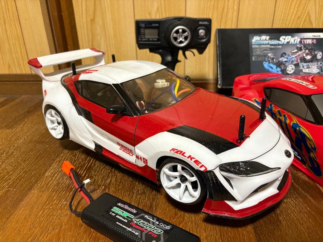 タミヤ　TA05 フルカスタム　スクエア ドリフトコンバージョン　ブラシレス