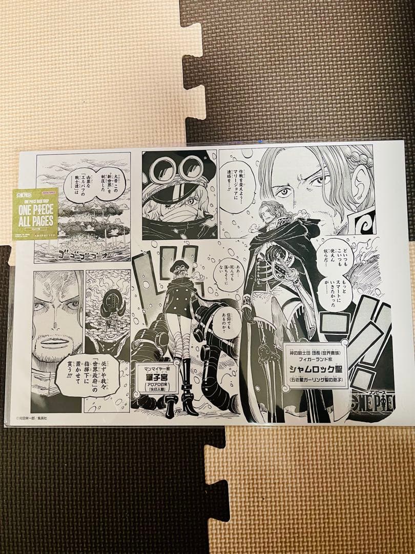 ONE PIECE 全ページ漫画 シーザー・クラウン特典