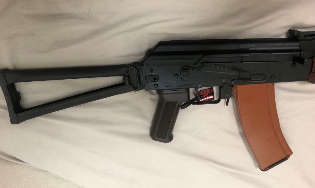 【スーさん】AKS74Nリコイルショック　次世代電動ガン　マガジン6個付