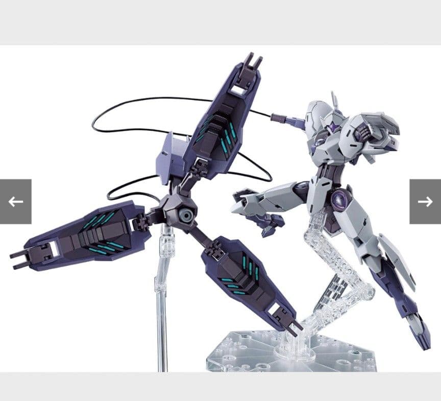 プレミアムバンダイ限定 水星の魔女MS拡張パーツセット+MS3機セット