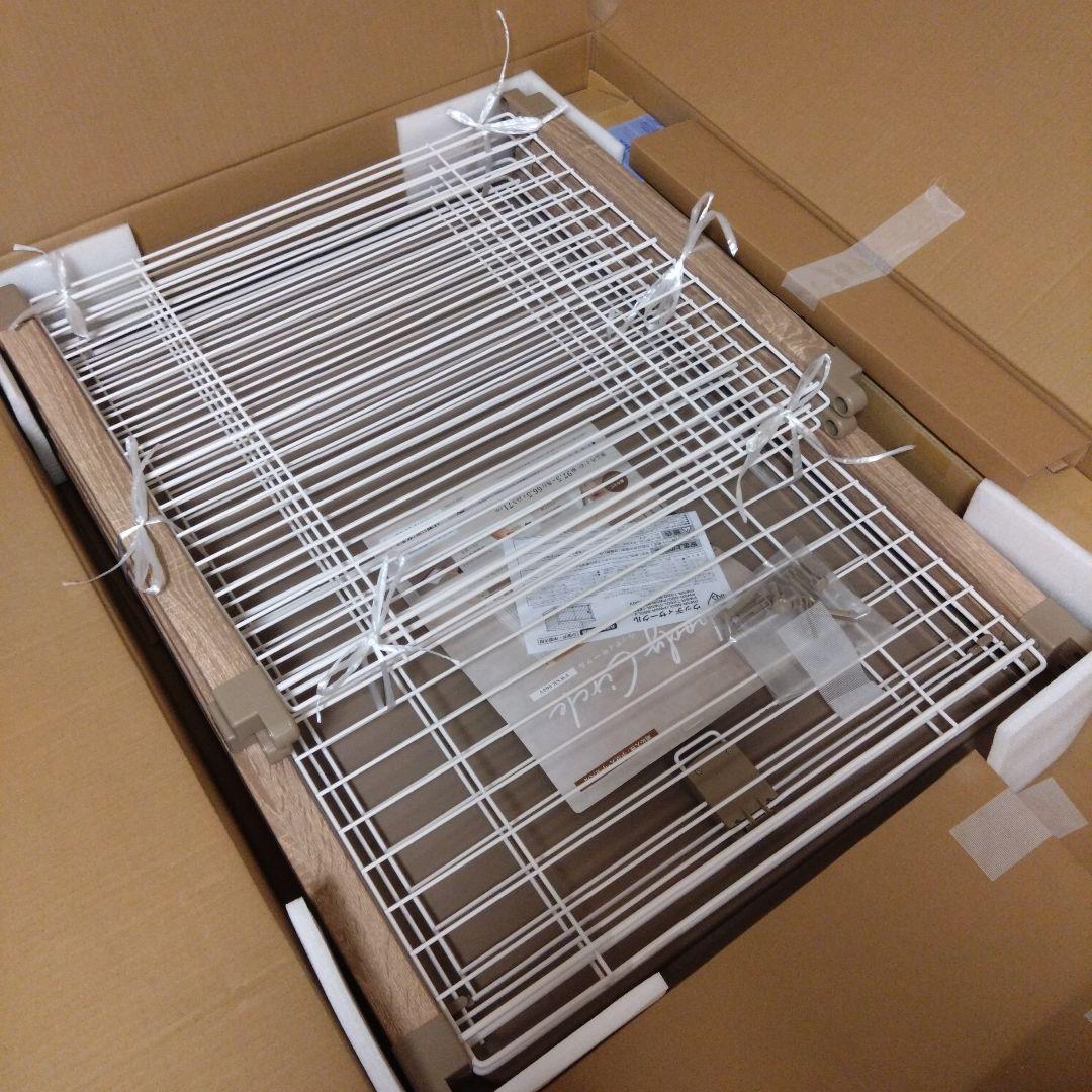 アイリスオーヤマウッディサークル 幅97.5 幅120 高さ71ライトナチュラル