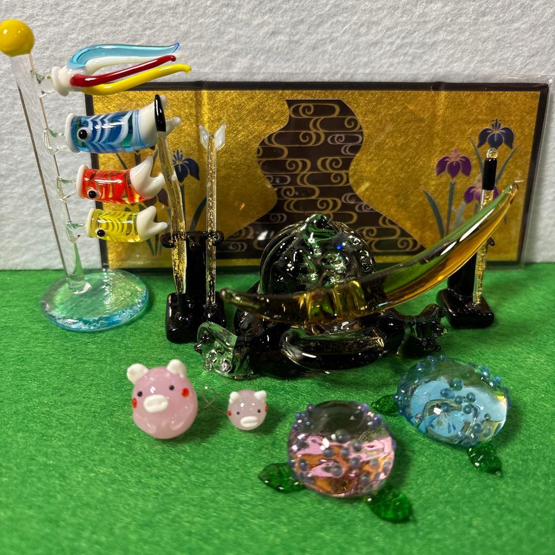 みるくてぃー　ガラス細工