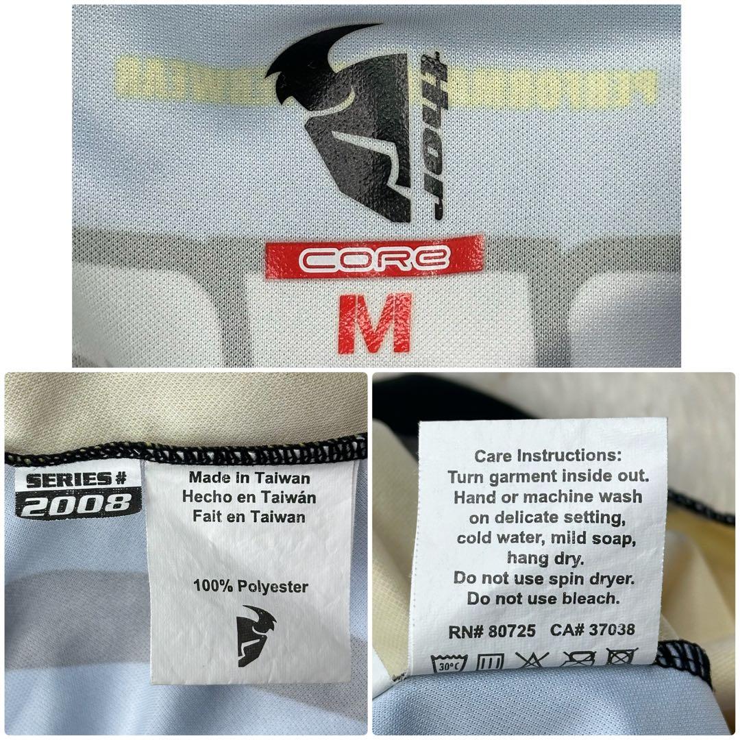 ✨美品✨Thor ソアー CORE モトクロスジャージ 2008 テデスコ 9番