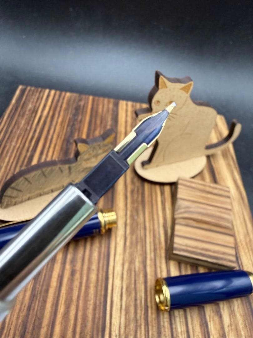 Pilot 万年筆 キャップレス 18K M ブルー