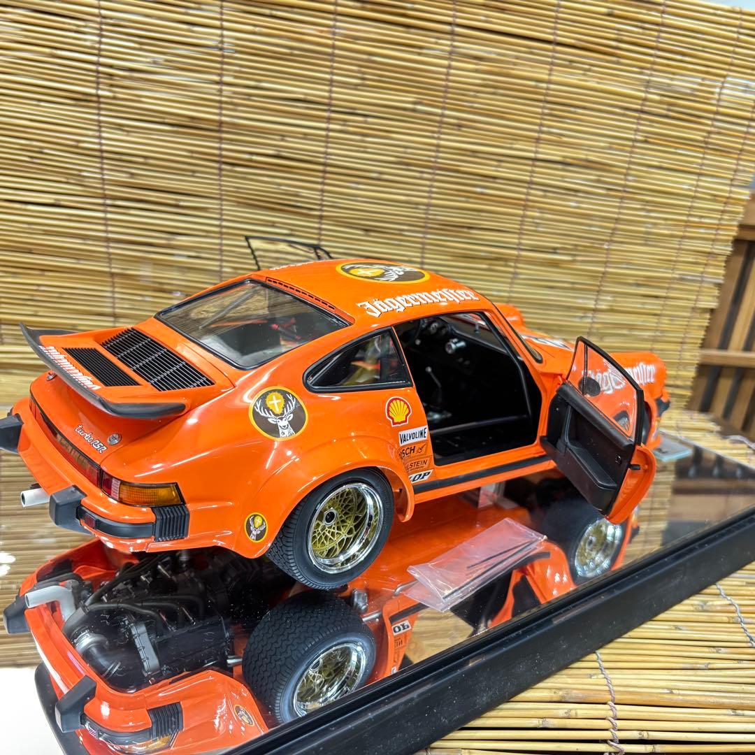 ポルシェターボ RSR 934イエガーマイスター １／12 タミヤ40×21cm