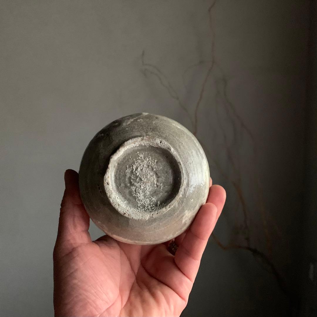李朝 粉青沙器 白象嵌 徳利 朝鮮美術 古道具 古美術 アンティーク 15世紀