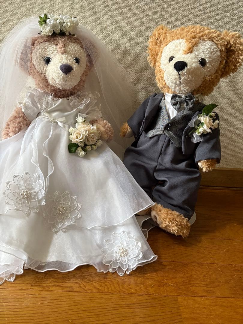 【ウェディング】ダッフィー &シェリーメイ セット【結婚式】