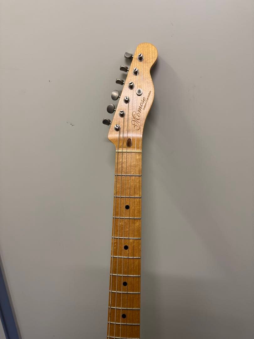 momose テレキャスター Japanese Wood Custom