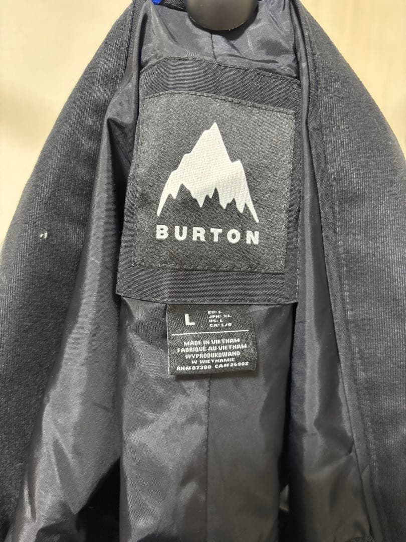 BURTON GORE-TEX ビブパンツ L ブラック