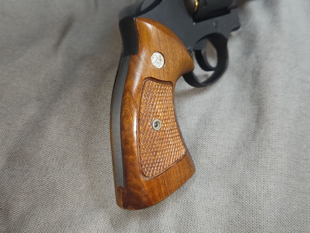 タナカ　樹脂製モデルガン　M19 4インチ　ver.3 木製グリップ　次元大介