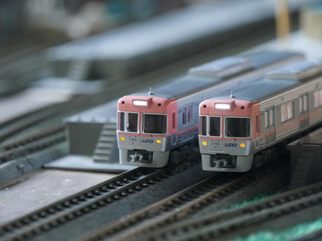 京王 1000系　サーモンピンク　改良品　５両セット