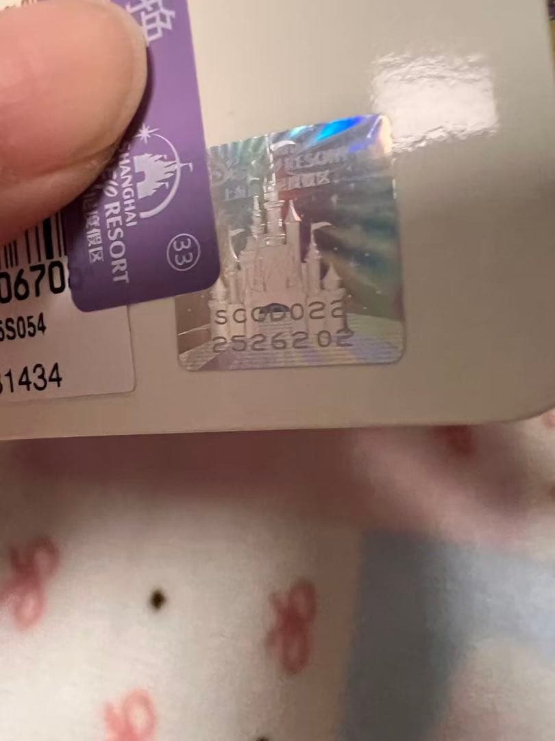 6202 上海ディズニー　おやすみシリーズ2　ステラルー　ぬいぐるみSS