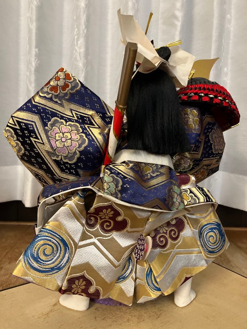 市松人形 豪華衣装 黒髪 プレミアムクオリティ