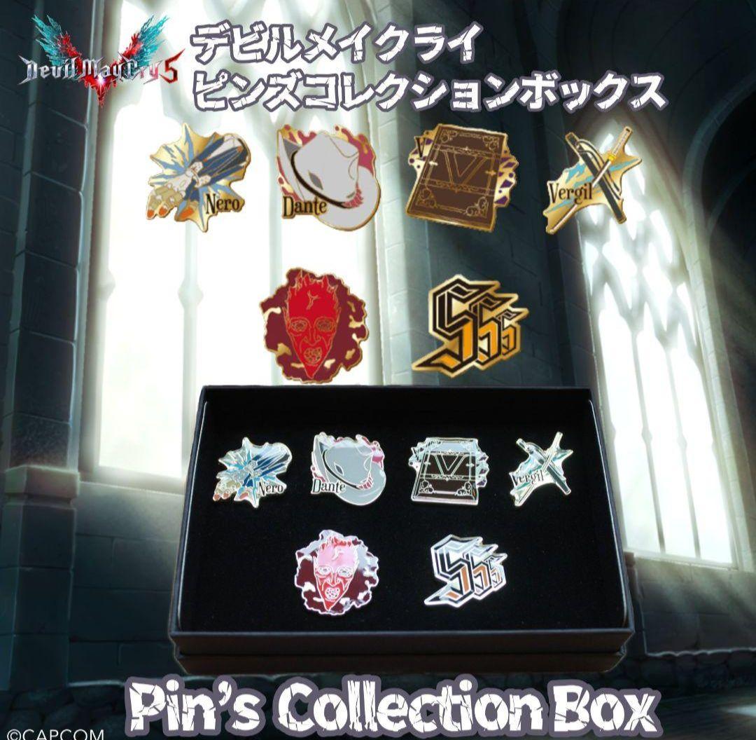 カプコンストア　カプコンカフェ　デビルメイクライ　ピンズコレクション