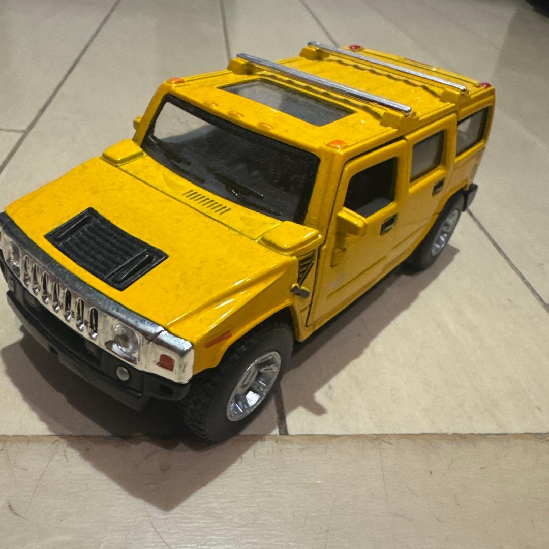 HUMMER イエロー ミニカー