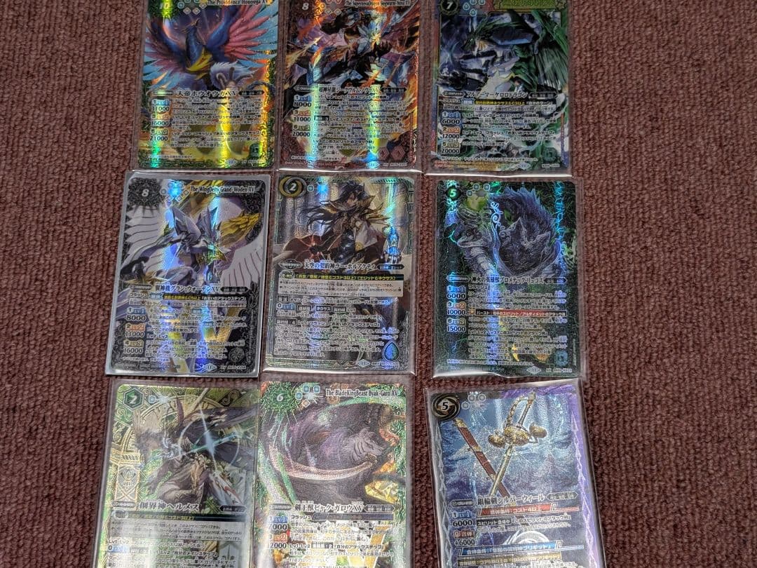 バトルスピリッツ　22デッキ、バラカードまとめ売り